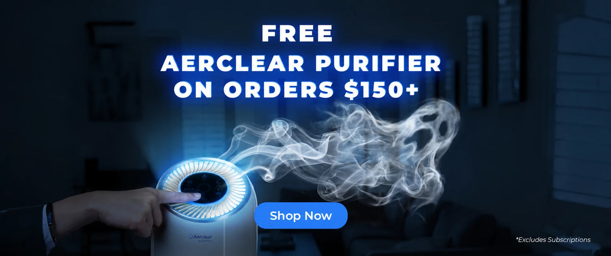 Free Aerclear Purifier On Orders $150+